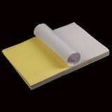 Promotion A4 A3 coated paper self-adhesive printing paper yellow backing paper stickers with strong self-adhesive stickers wholesale